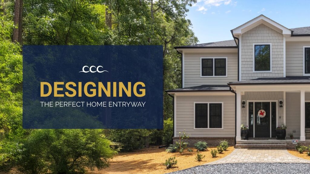 Featured image with the caption “Designing the perfect home entryway”